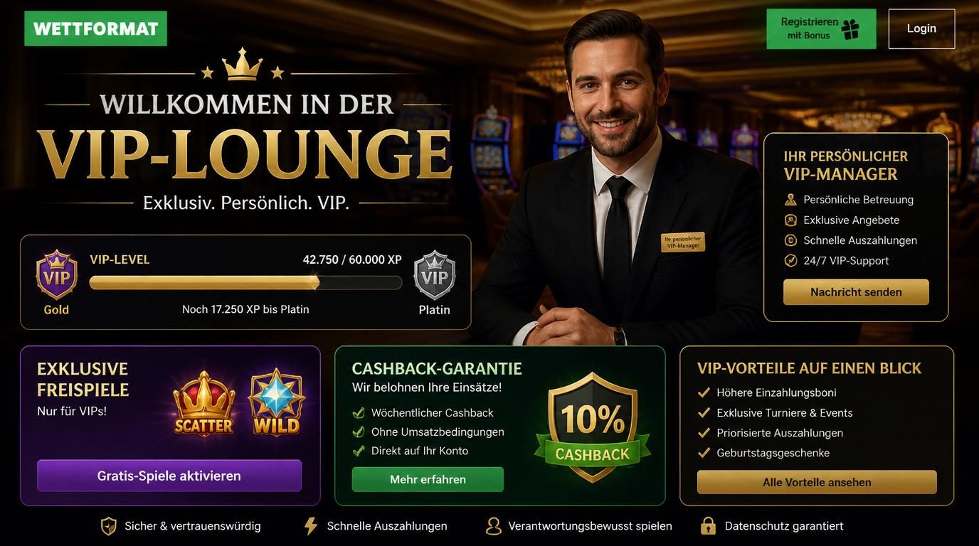 VIP-Programm mit Mehrwert durch Treue, Extras und bessere Bedingungen