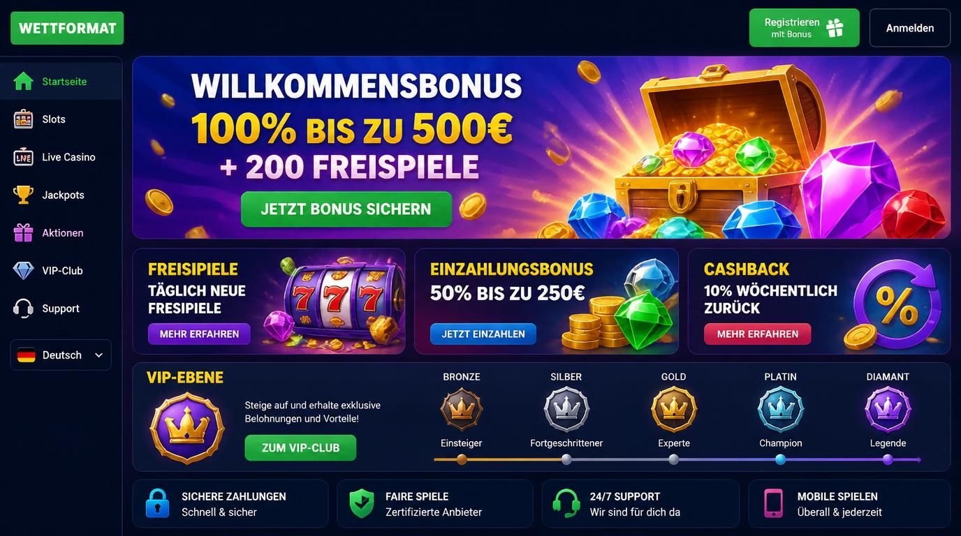 Gerichtshammer, Lizenzdokument und Casinoelemente zur rechtlichen Grauzone